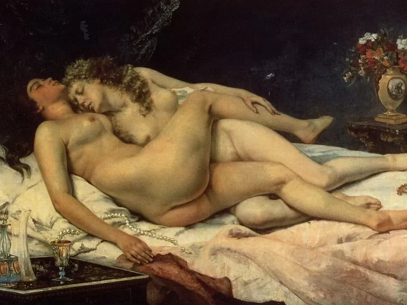 1819-Gustave Courbet - Sonno - Museo Petit Palais, Parigi